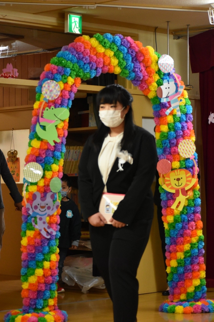入園式,一番緊張していたのは担任でしようか(笑)