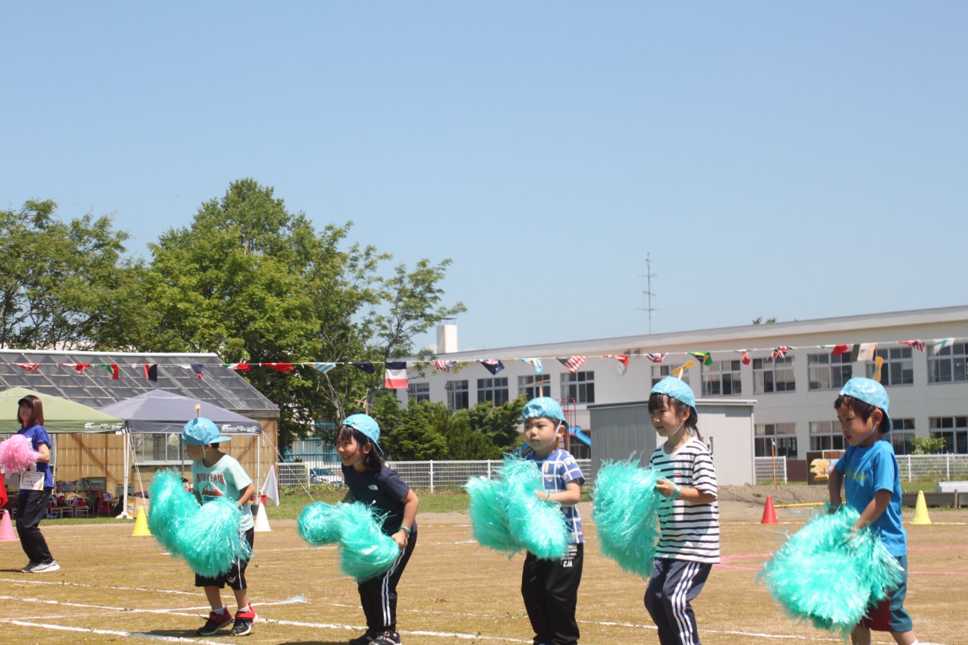 第４７回運動会 Part２ 行事 上西春別幼稚園 別海町立小 中学校 幼稚園ブログ